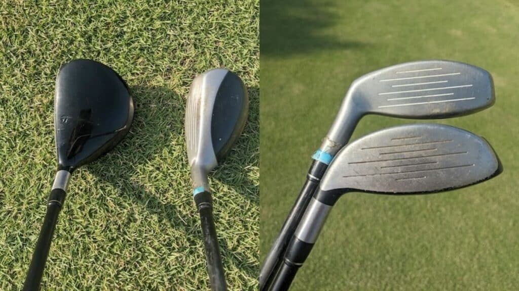 3 wood vs 3 hybrid pov shot and face shots personal